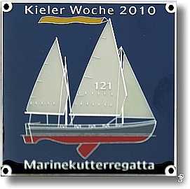 sailing badge Marinekutterregatta Kiel Plakette 201ß