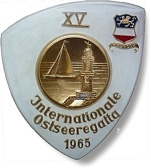 Plakette Ostseeregatta 1965