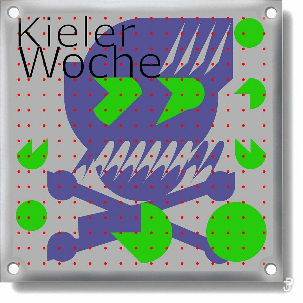 sailing badge Kieler Woche Plakette 2020